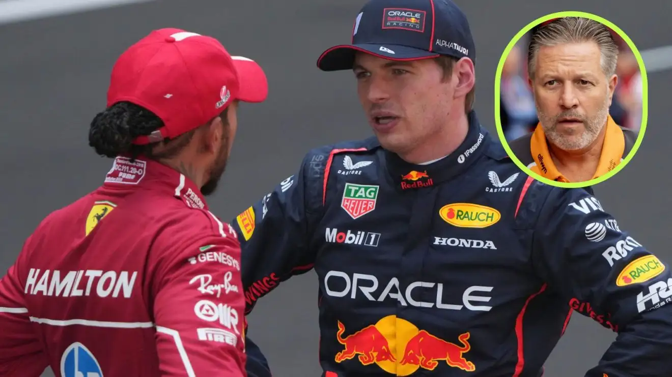 What Zak Brown said about Max Verstappen 'arrogance' and Lewis Hamilton