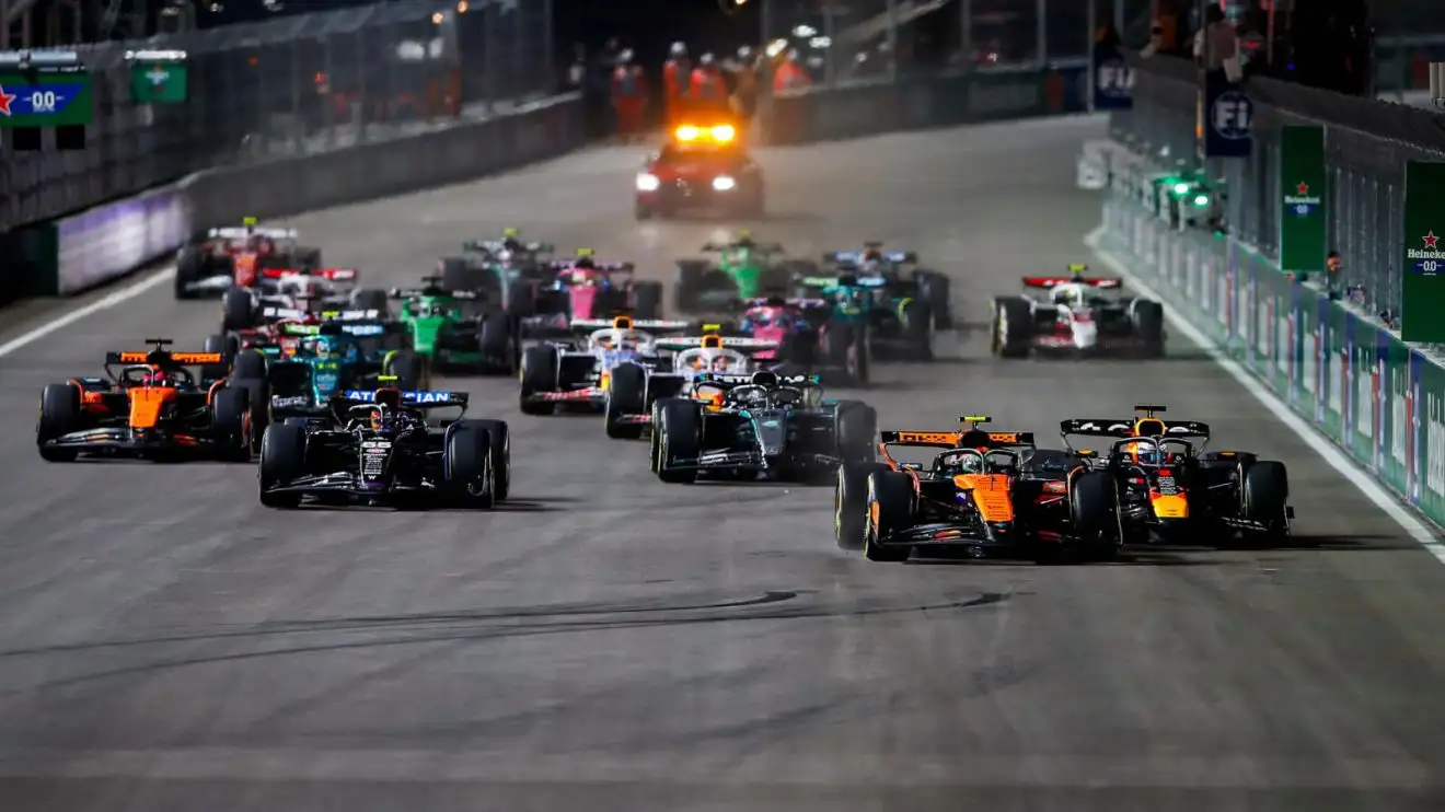 Norris's Aggressive Start Against Verstappen in Las Vegas Draws Criticism