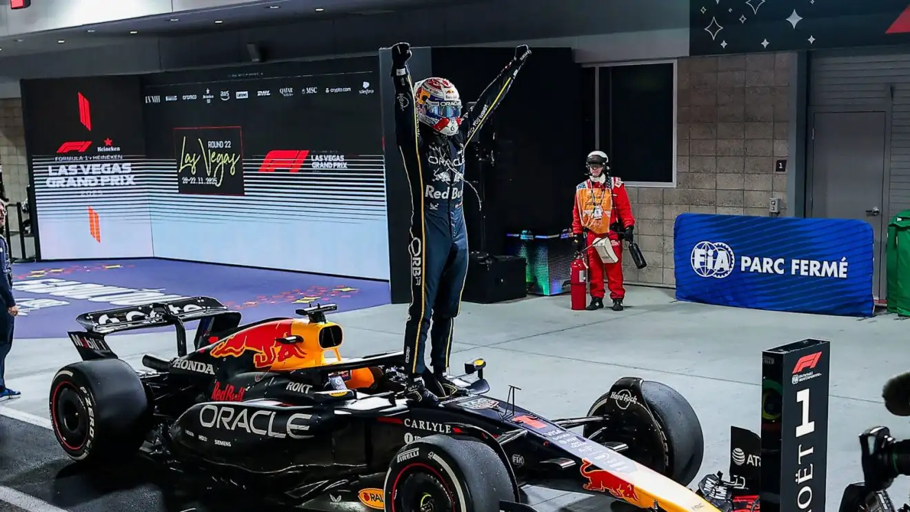 Verstappen Claps Back at Sky Reporter Over 'Car' Question After Las Vegas Win