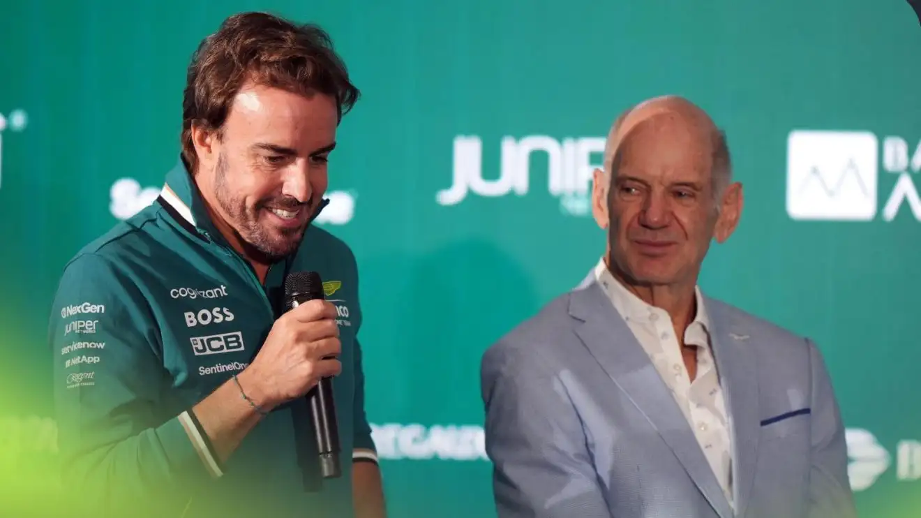 Alonso Reacts to Adrian Newey's New Aston Martin Role