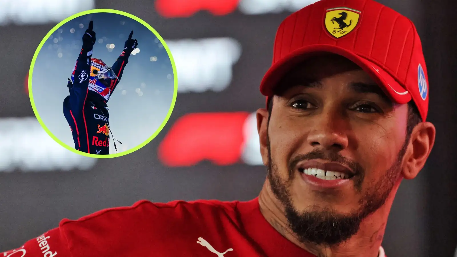 Hilarious moment Lewis Hamilton discovers post-race Max Verstappen win in Qatar