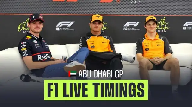 F1 Abu Dhabi GP: Three-Way Title Decider Live Updates