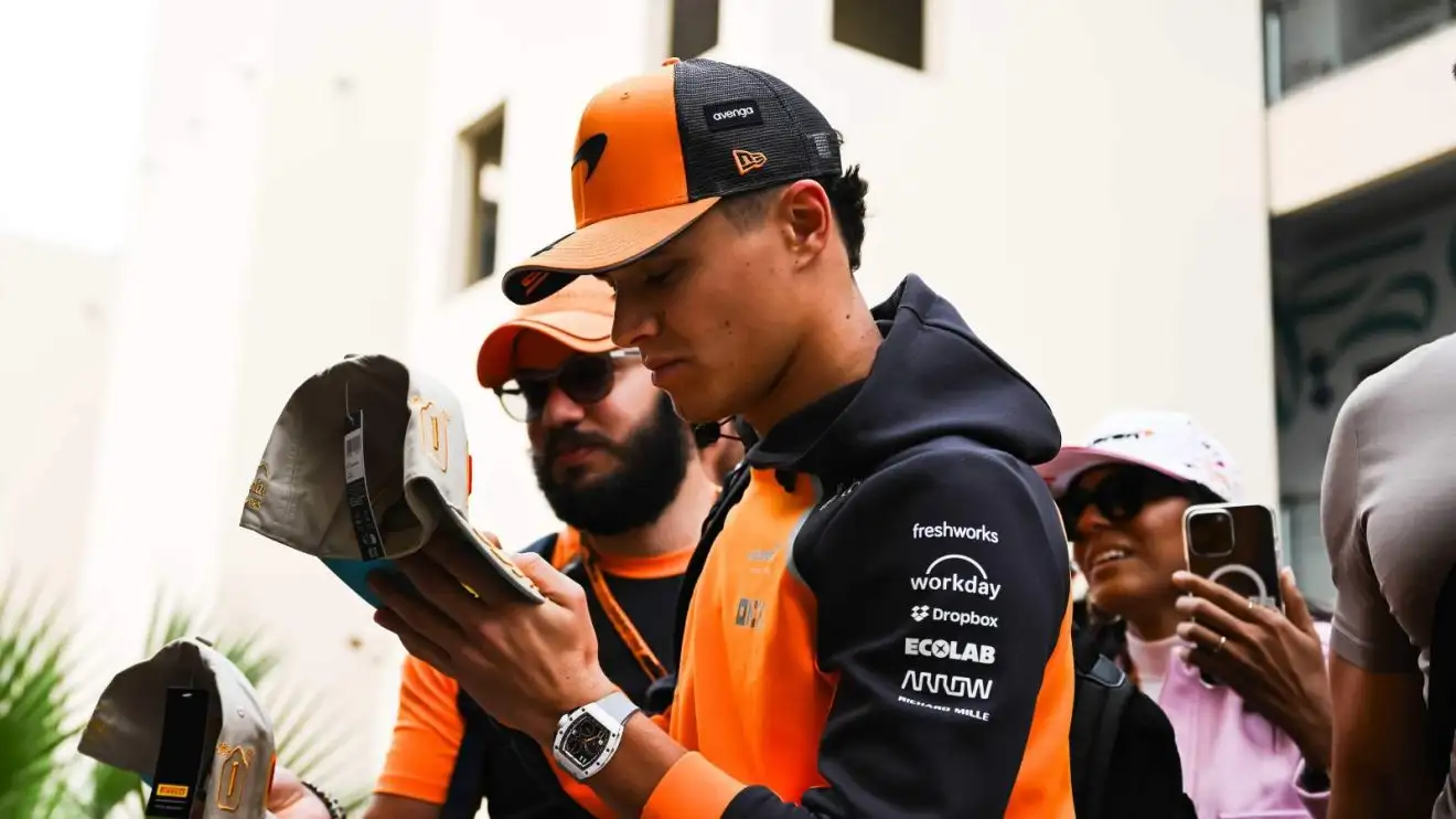 Norris Cautious Despite Dominating Abu Dhabi GP Practice