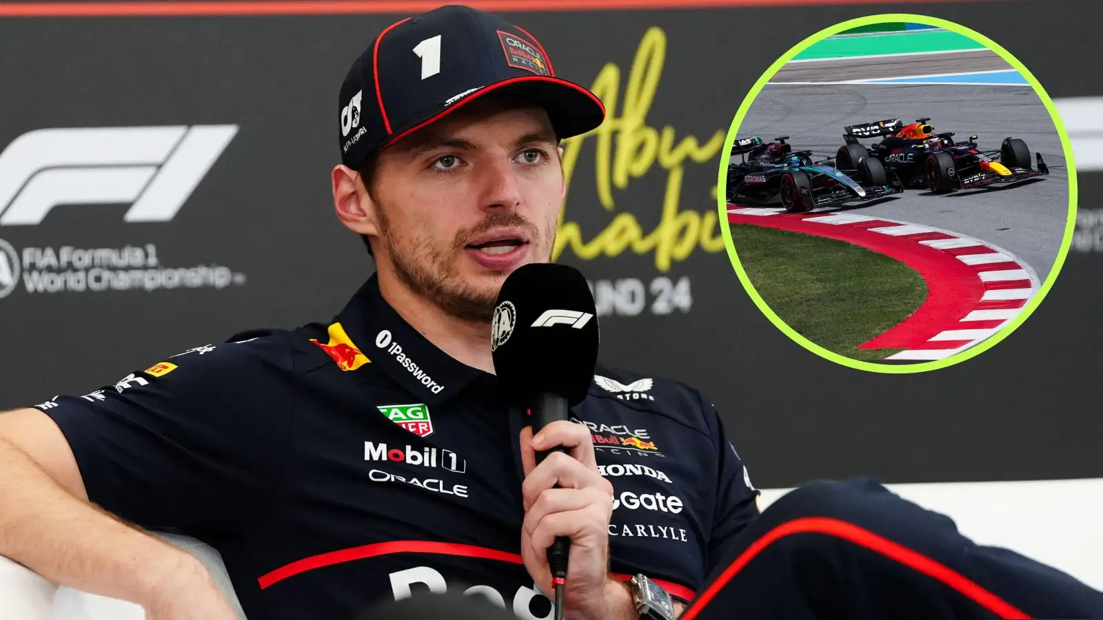 Max Verstappen snaps back at journalist over Spanish GP George Russell crash
