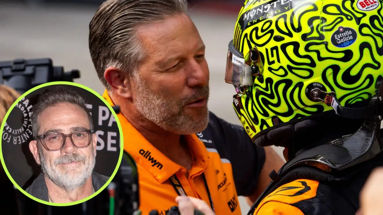Actor Jeffrey Dean Morgan blasts McLaren's Zak Brown as a 'weanie' over team orders controversy