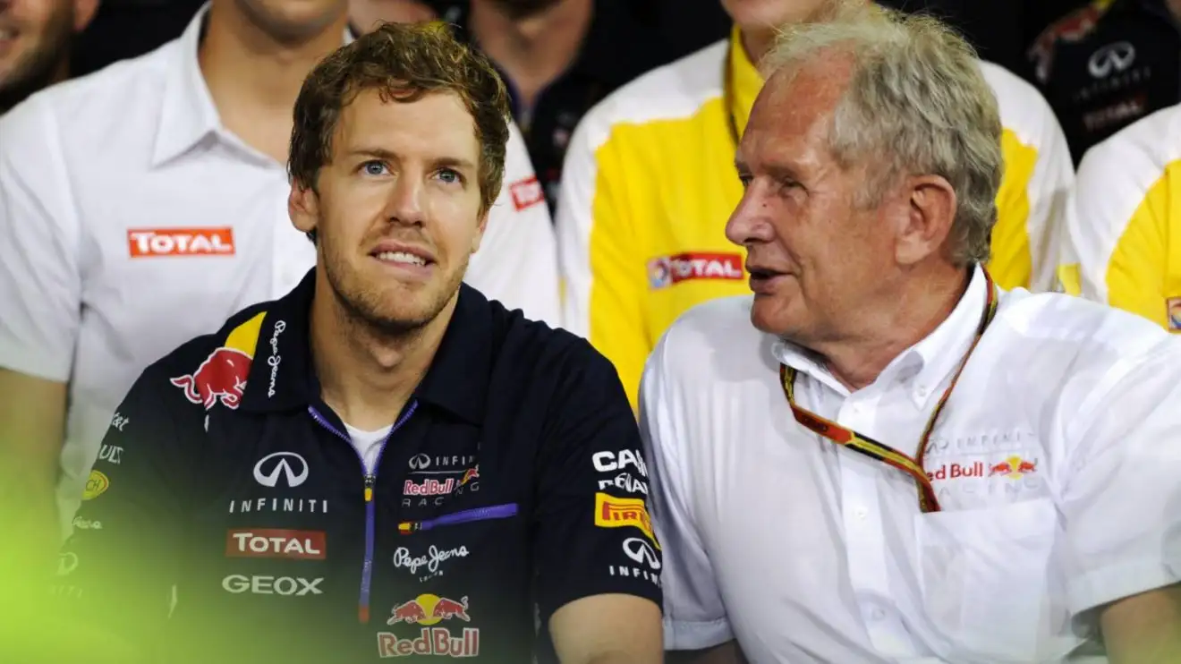 Sebastian Vettel reacts to Helmut Marko's Red Bull exit, addresses speculation about potential role