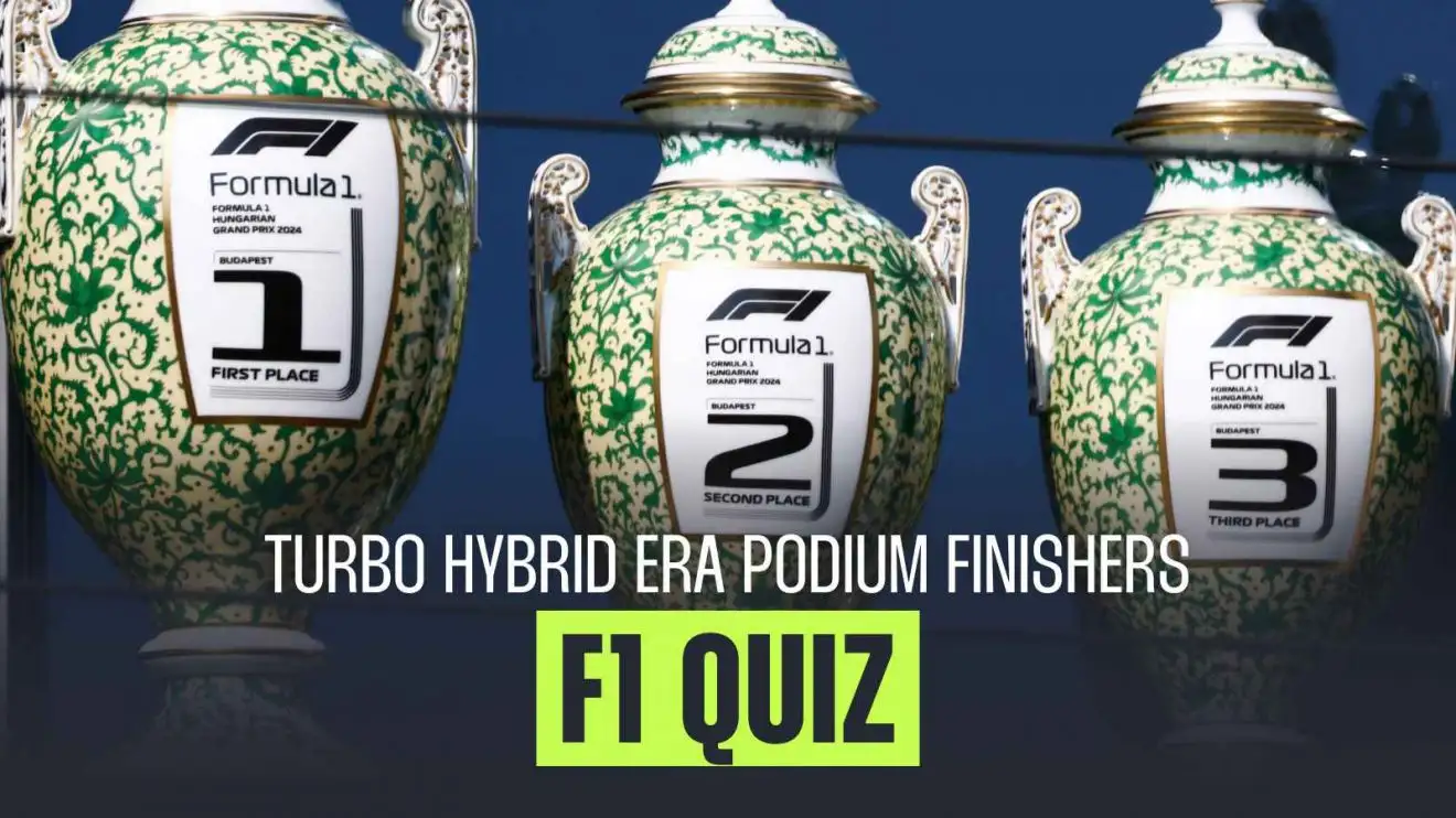 Quiz: Indica Tutti i Piloti Saliti sul Podio nell'Era Ibrida Turbo di F1 (2014-2025)
