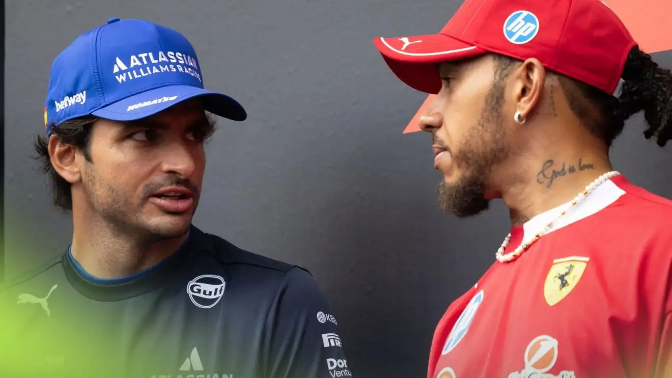 Hamilton and Sainz united in relief as ground effect era ends in F1