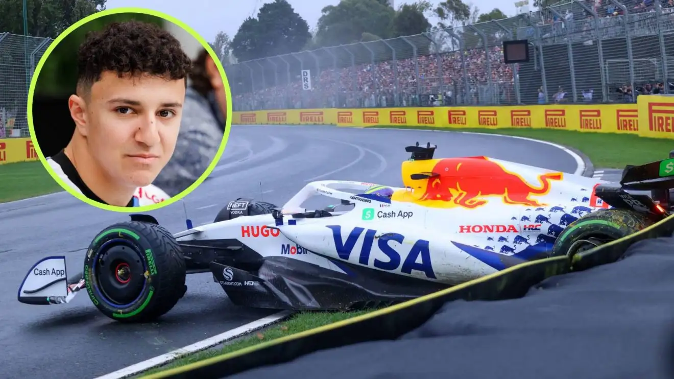 Hadjar's Red Bull Promotion Forged in Melbourne Crash