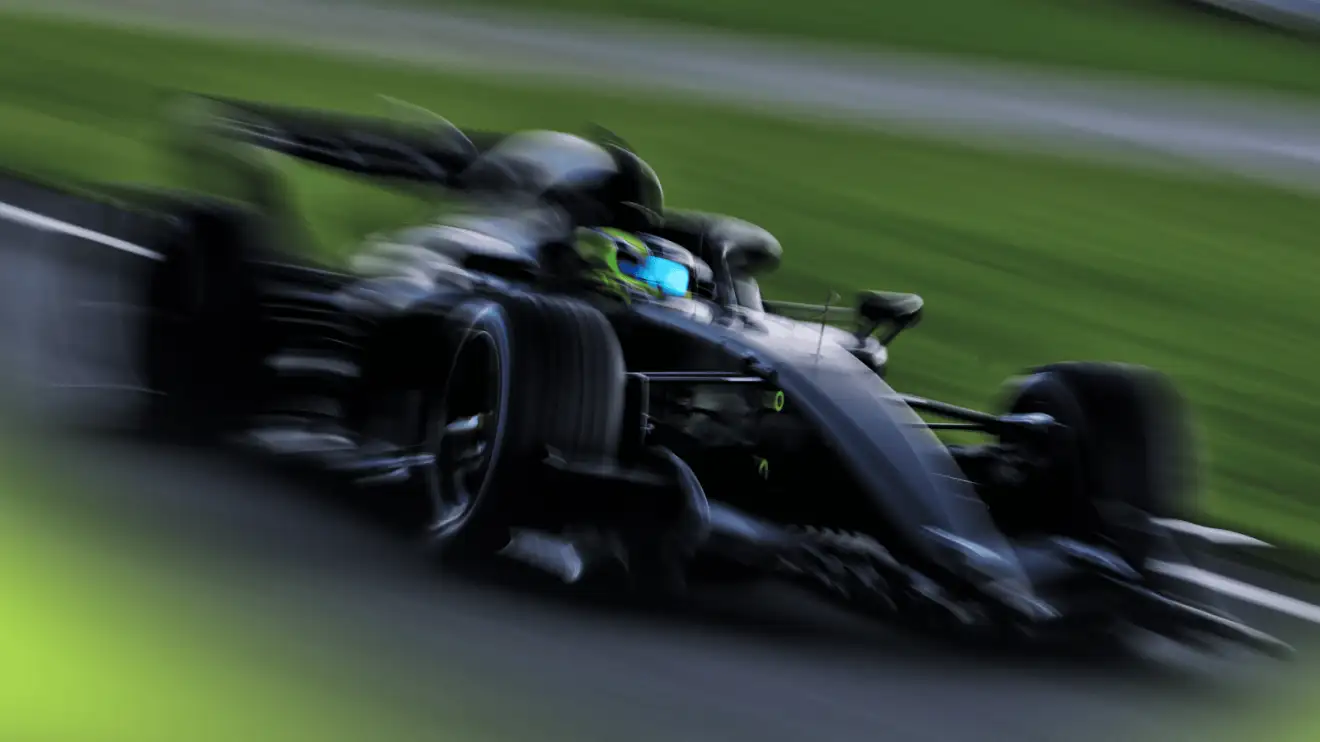 Perez 'Fired Up' After Historic Cadillac F1 Shakedown at Silverstone