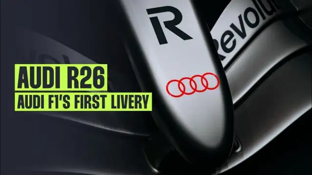 Audi Unveils R26 Livery in Berlin, Sets 2030 Title Goal