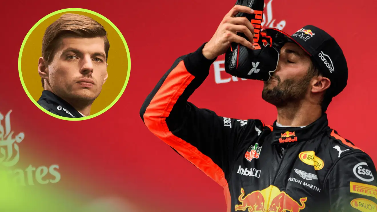 Ricciardo Reveals When Verstappen Asked for His Number Three