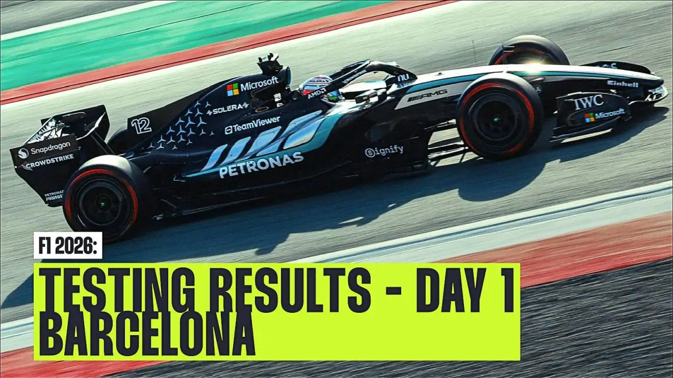 Hadjar Tops Unofficial Times as F1 2026 Testing Begins in Barcelona