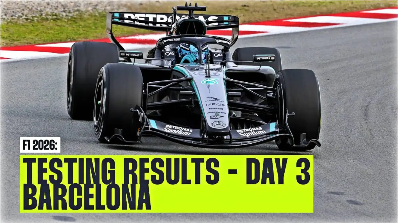 Mercedes leads busy third day of F1 testing in Barcelona