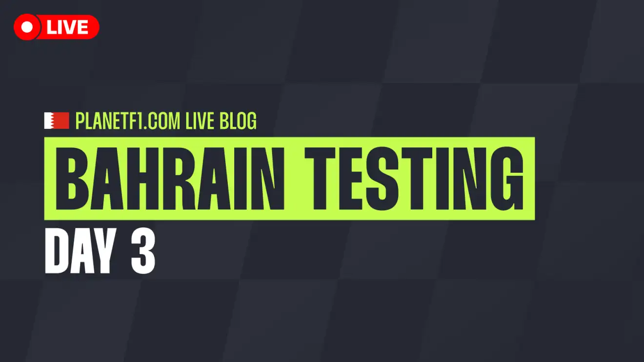 F1 Pre-Season Testing Reaches Midpoint with Final Day in Bahrain