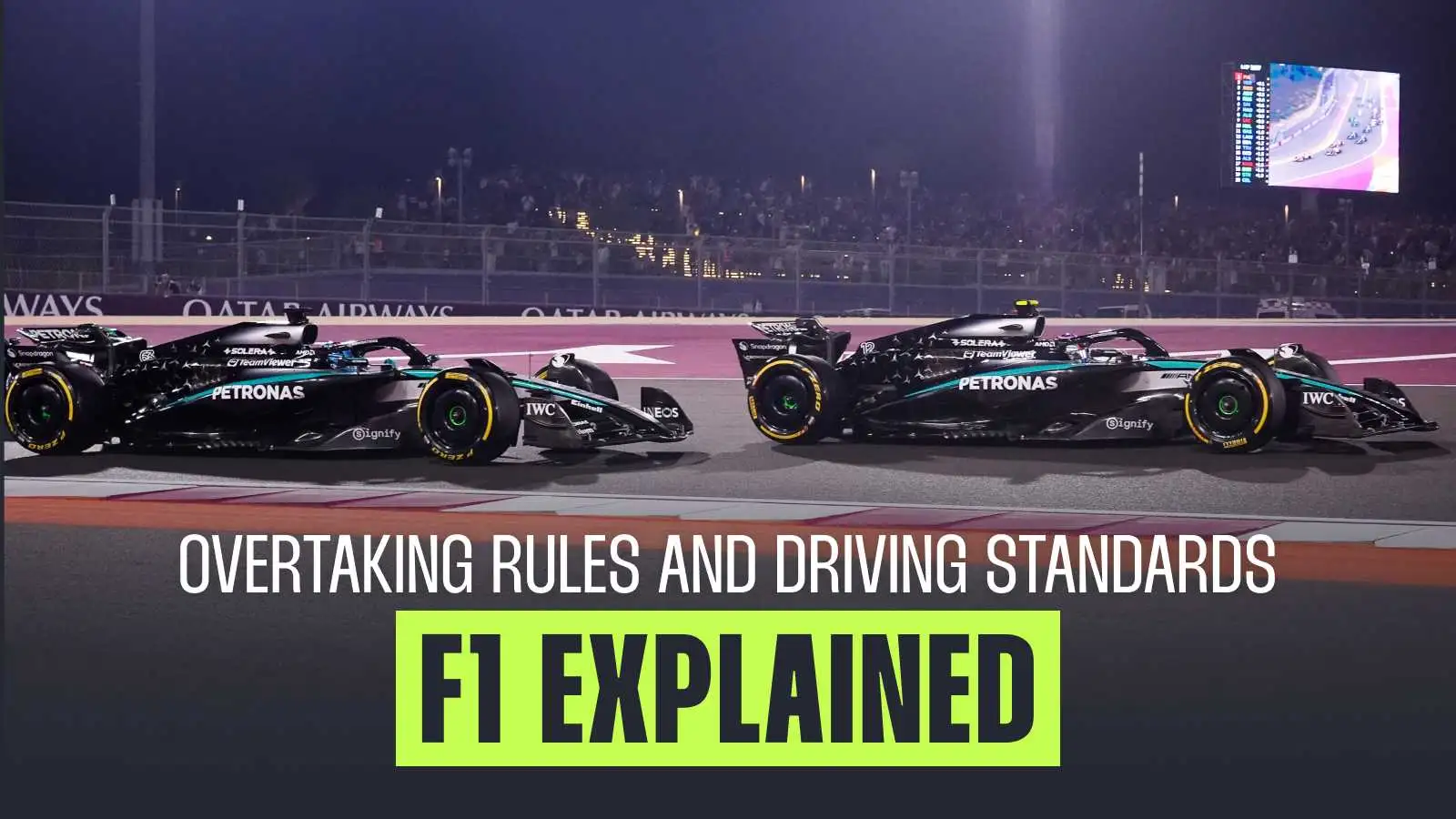 F1 overtaking rules explained: Guidelines, rules of engagement and penalties