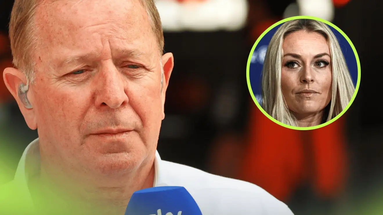Martin Brundle sends support to Lindsey Vonn after Olympic injury