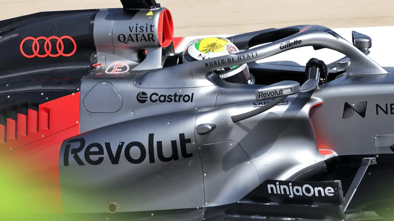 Audi F1 Debuts Striking New Sidepod Design in Bahrain Testing