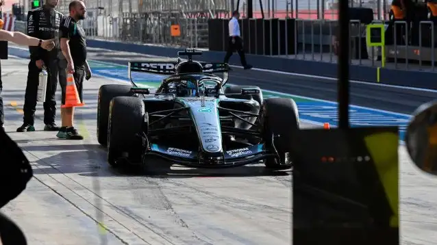 George Russell Tops Timesheets on Final Pre-Season Test Day in Bahrain