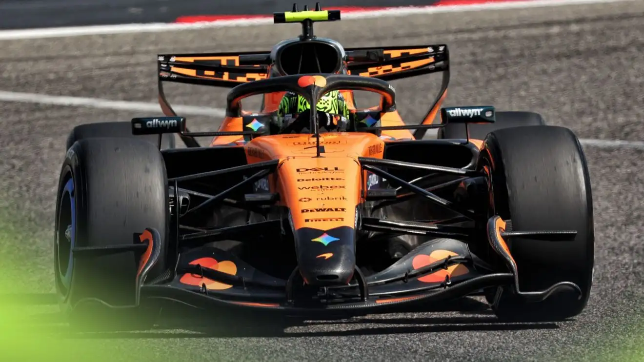 Norris admite: Ritmo de corrida da McLaren está um pouco atrás dos rivais
