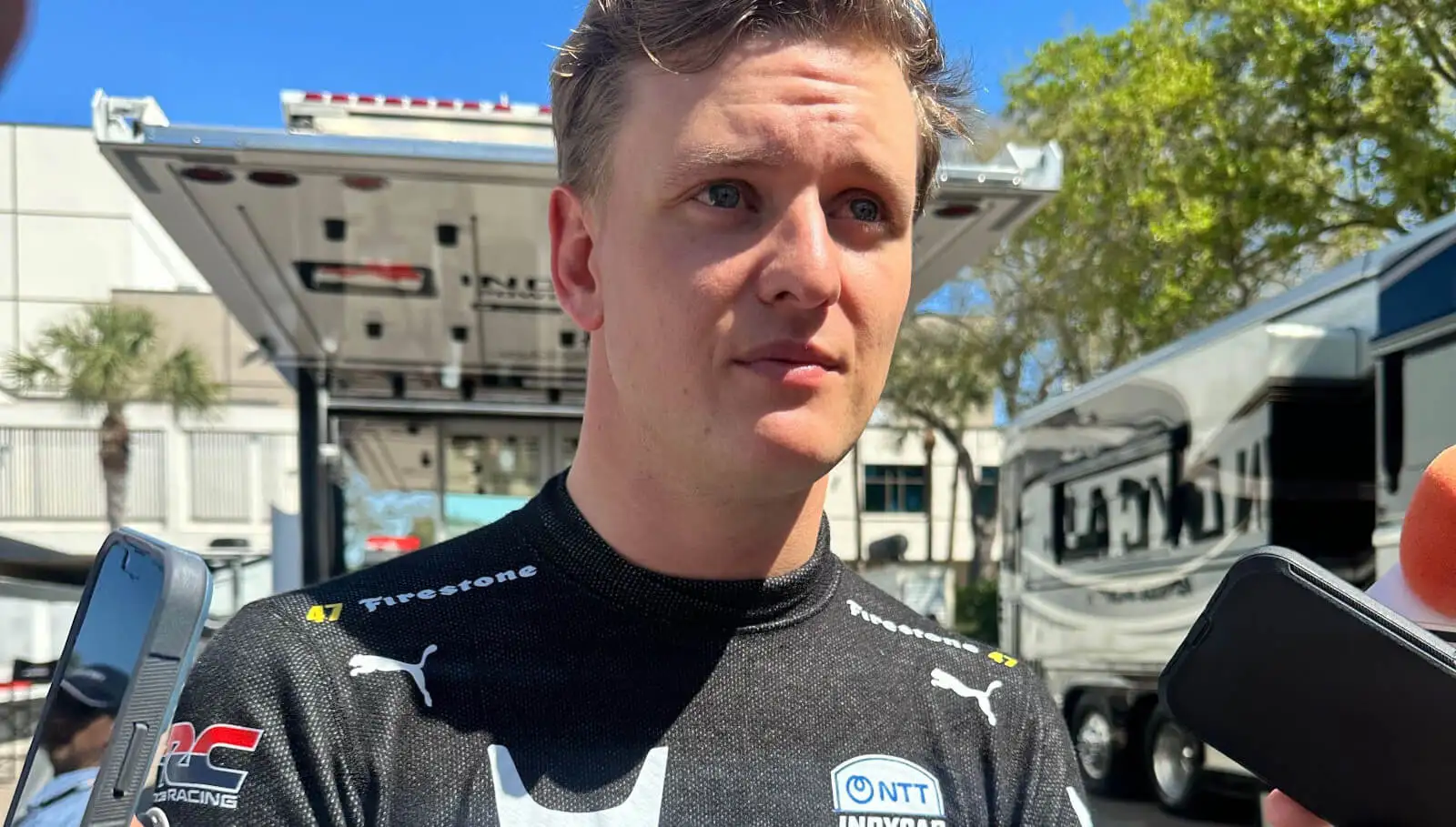 Mick Schumacher’s IndyCar debut ends in chaos as Ralf silences F1 talk