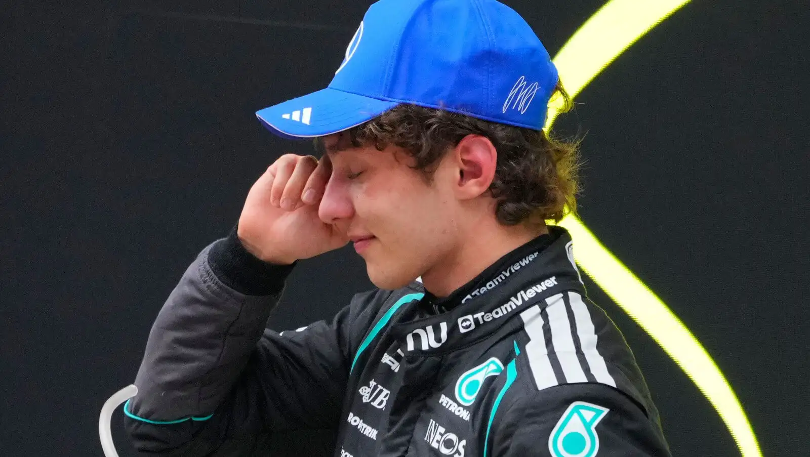 Antonelli breaks down after achieving ‘one of my life goals’