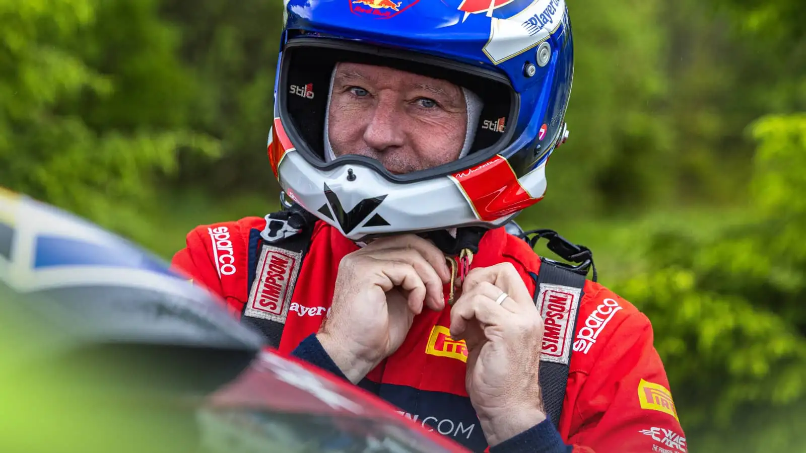 Jos Verstappen in big rally crash as Horner makes surprise MotoGP visit – roundup
