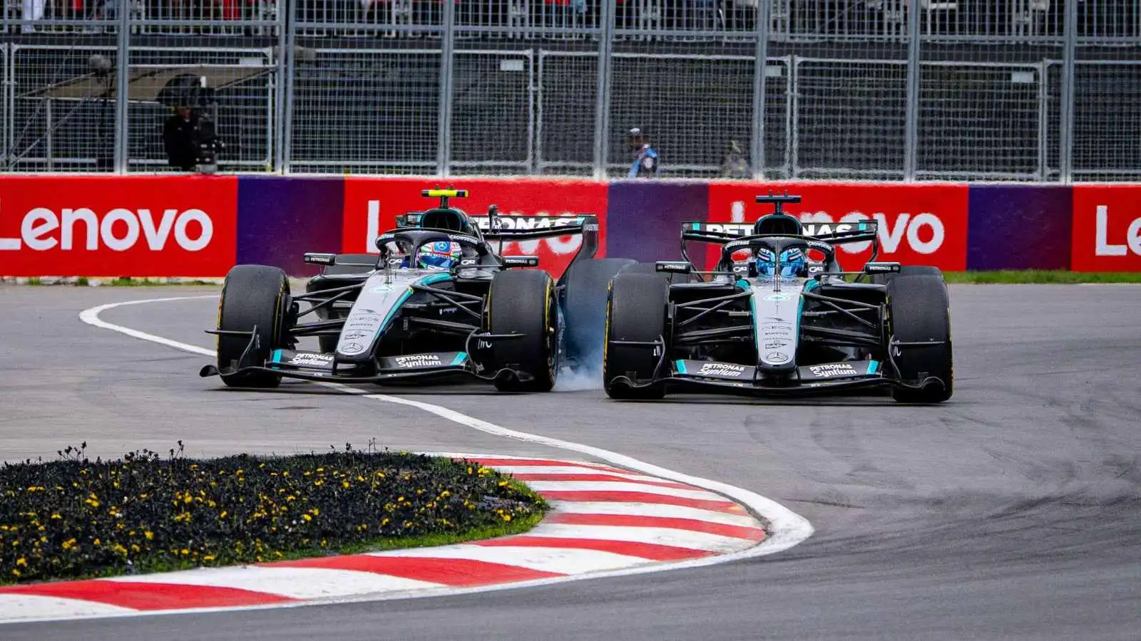 Kimi Antonelli finally pushed back — and George Russell felt it