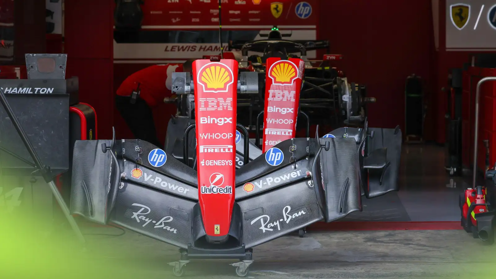 Ferrari unleash major Barcelona upgrade as intriguing front wing twist spotted