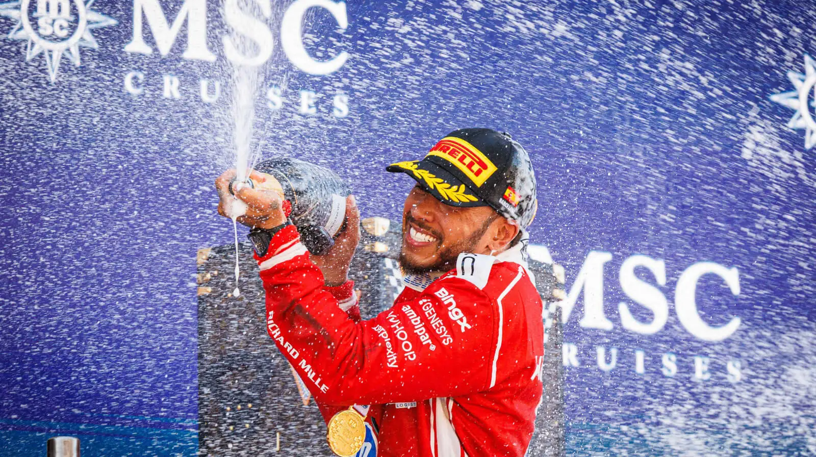 Lewis Hamilton reveals Ferrari testing crash injury he carried for months