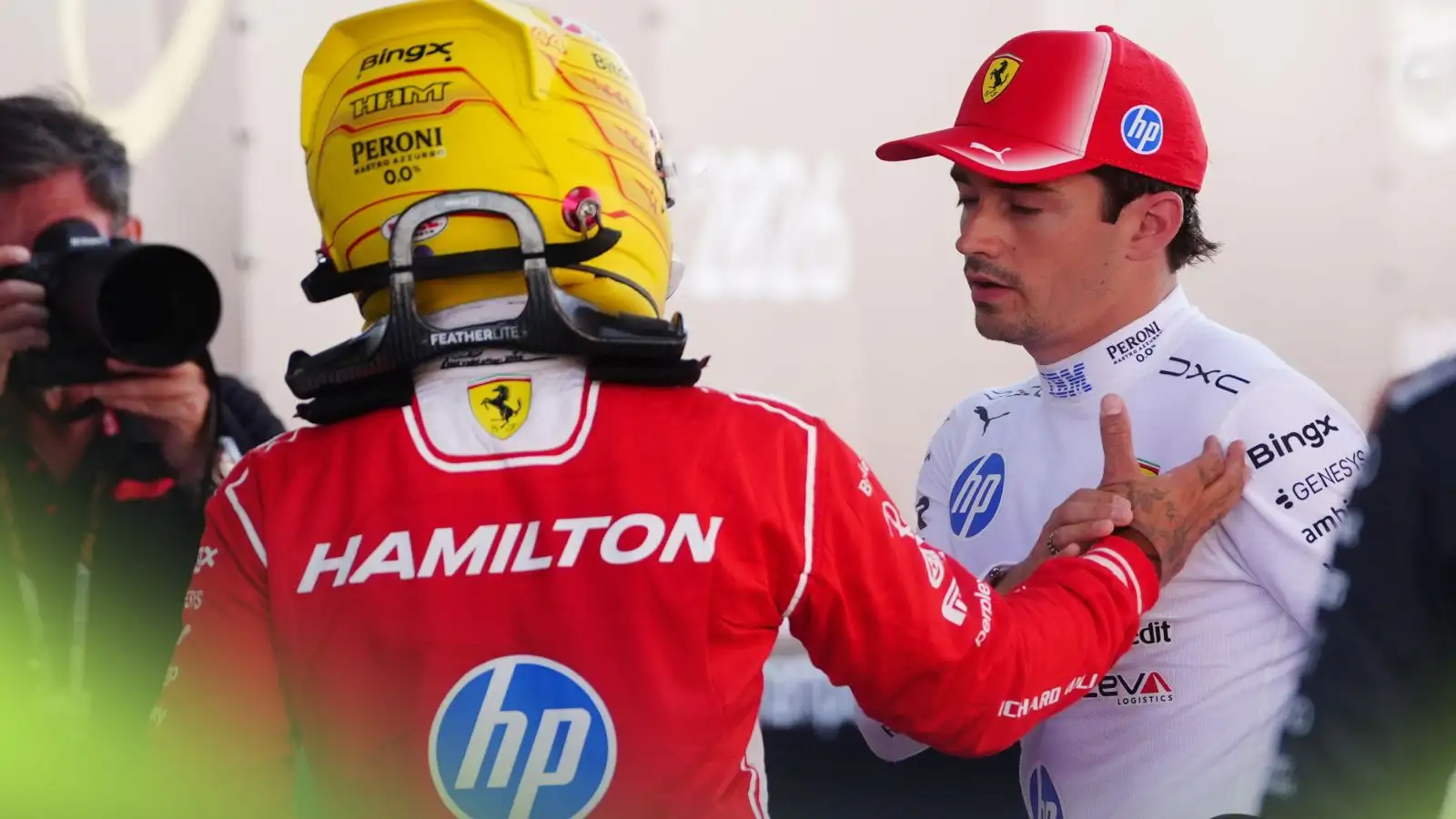 'Leave Charles Leclerc alone': Ferrari given blunt advice over Lewis Hamilton battle