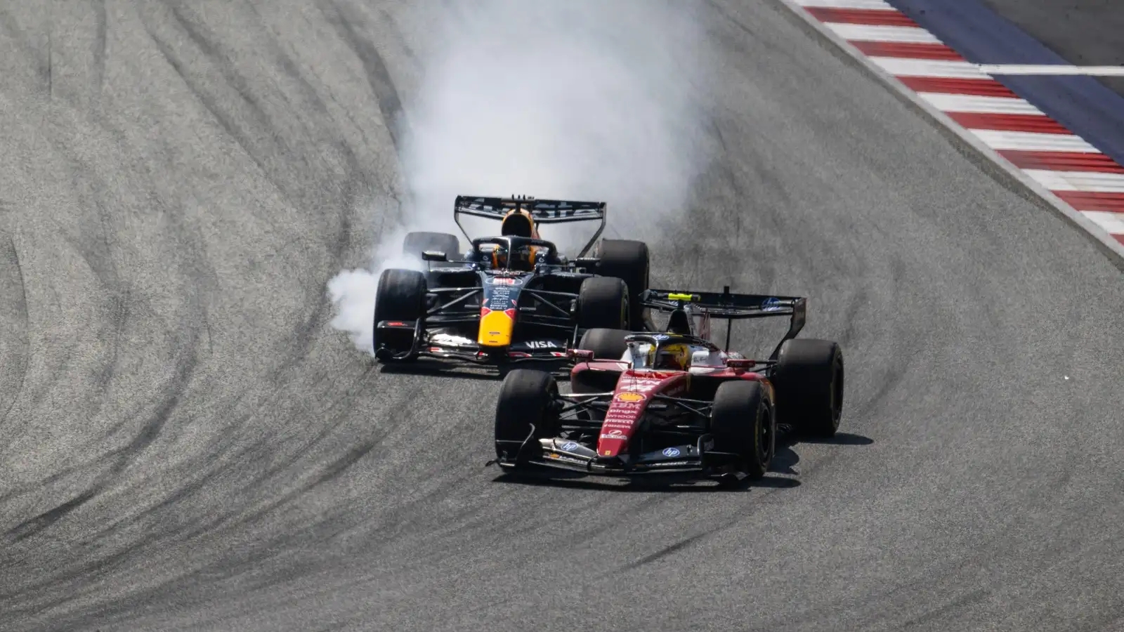 Max Verstappen and George Russell shine as Ferrari lead Austrian GP losers