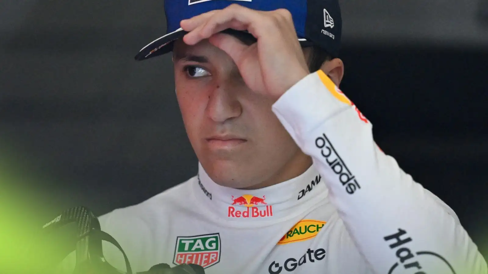 Untelevised Isack Hadjar gesture emerges in Austrian GP footage