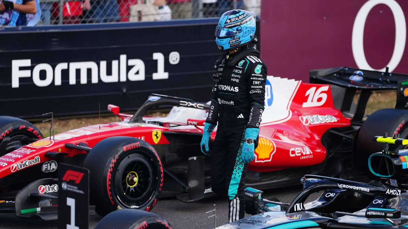 George Russell confirms Mercedes investigation over hidden British GP problem