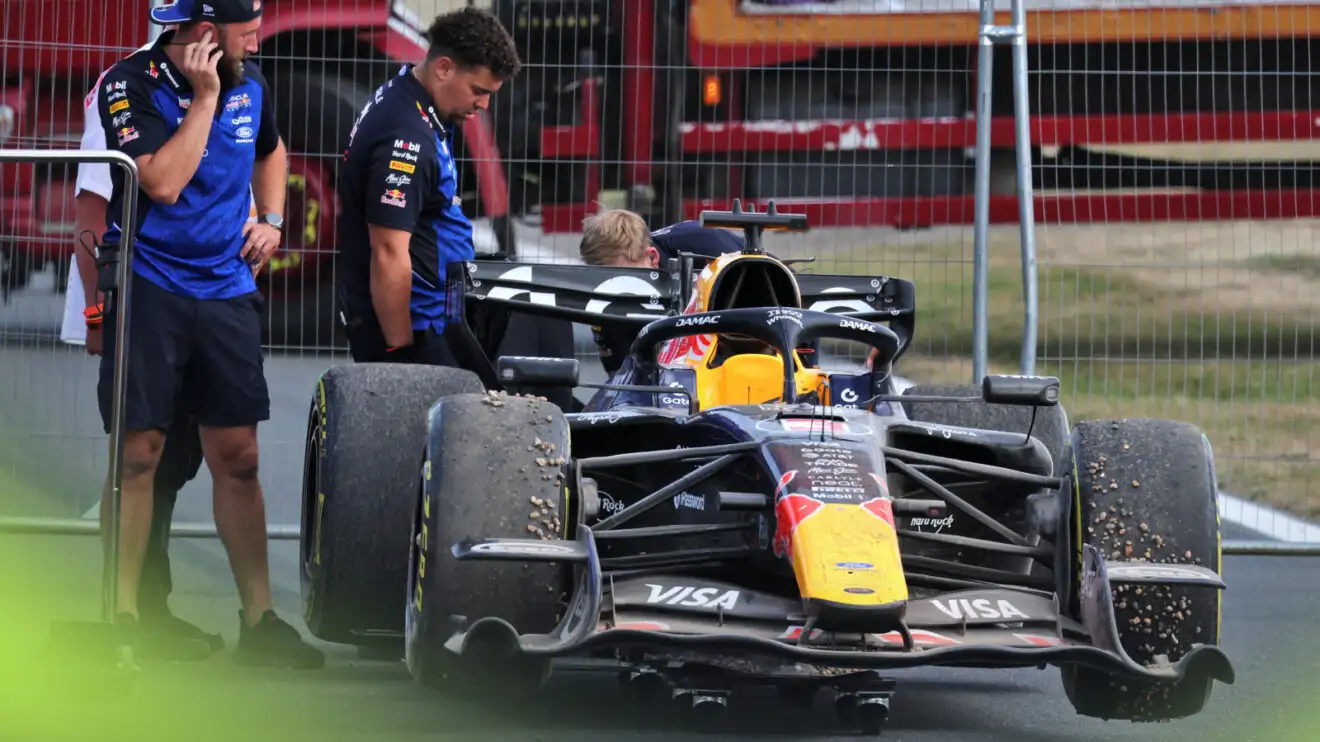 Max Verstappen delivers X-rated rant after British Grand Prix crash