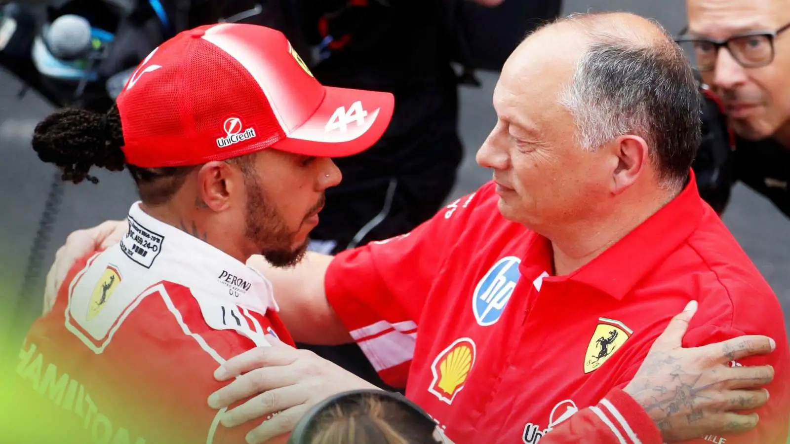 Lewis Hamilton delivers Fred Vasseur verdict as Ferrari leadership questions emerge