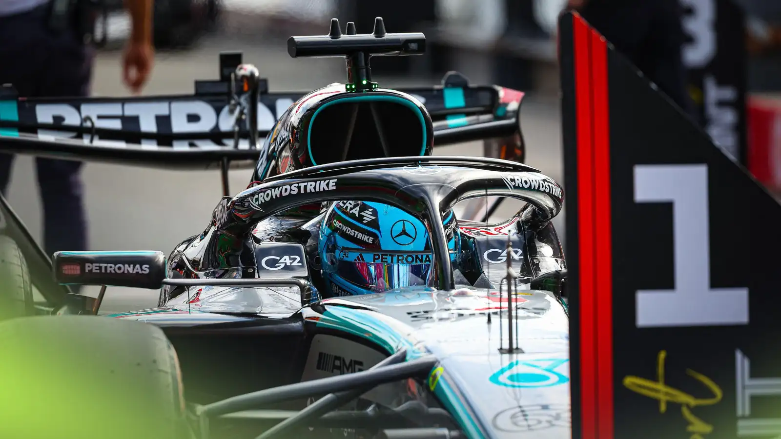 F1 starting grid: Russell on pole as McLaren, Ferrari challenge
