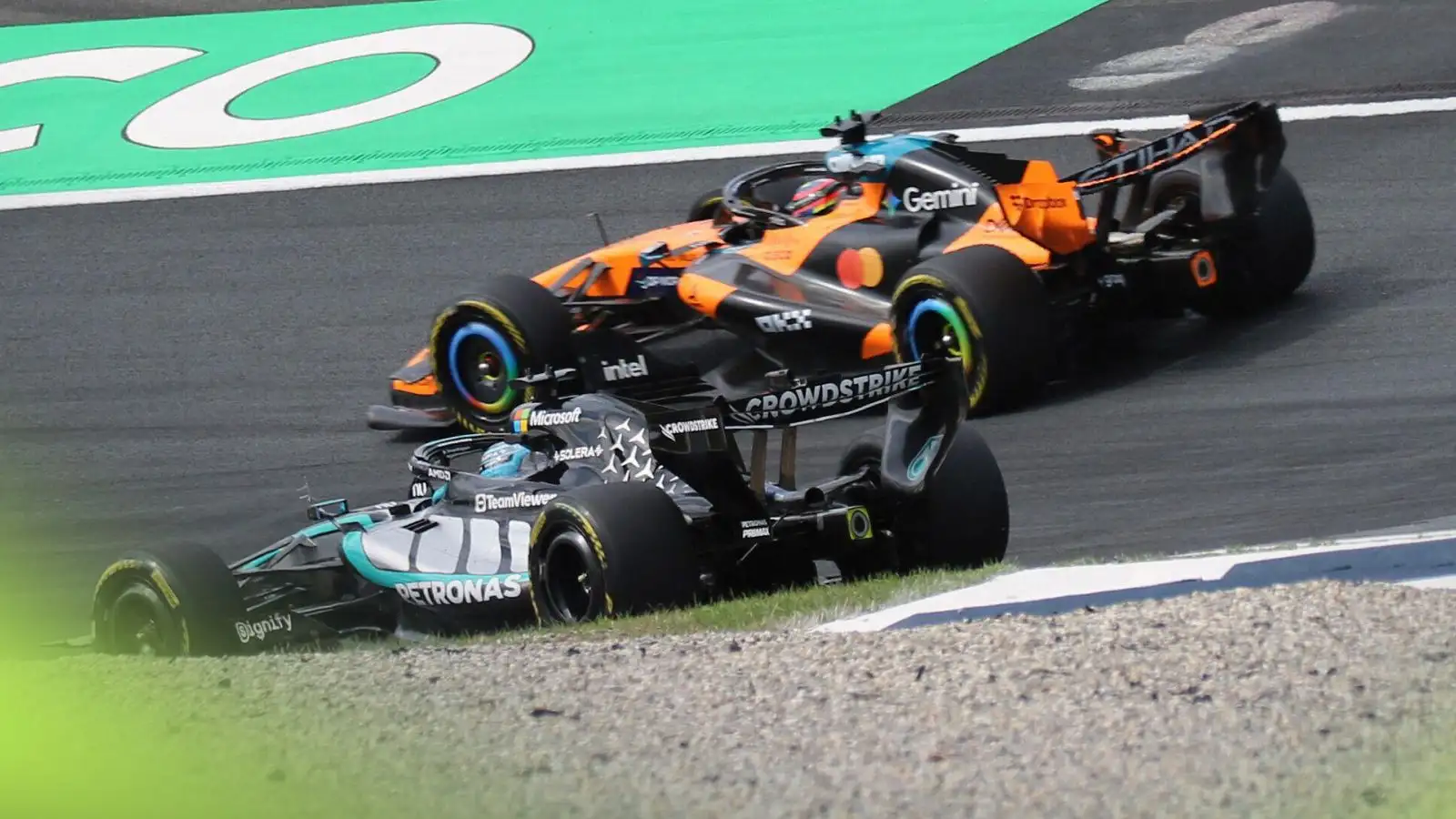 Oscar Piastri at centre of George Russell 'no deployment' Mercedes claim