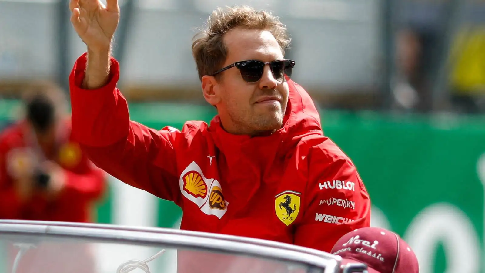 Sebastian Vettel and Rubens Barrichello Reunite with Ferrari at Monza