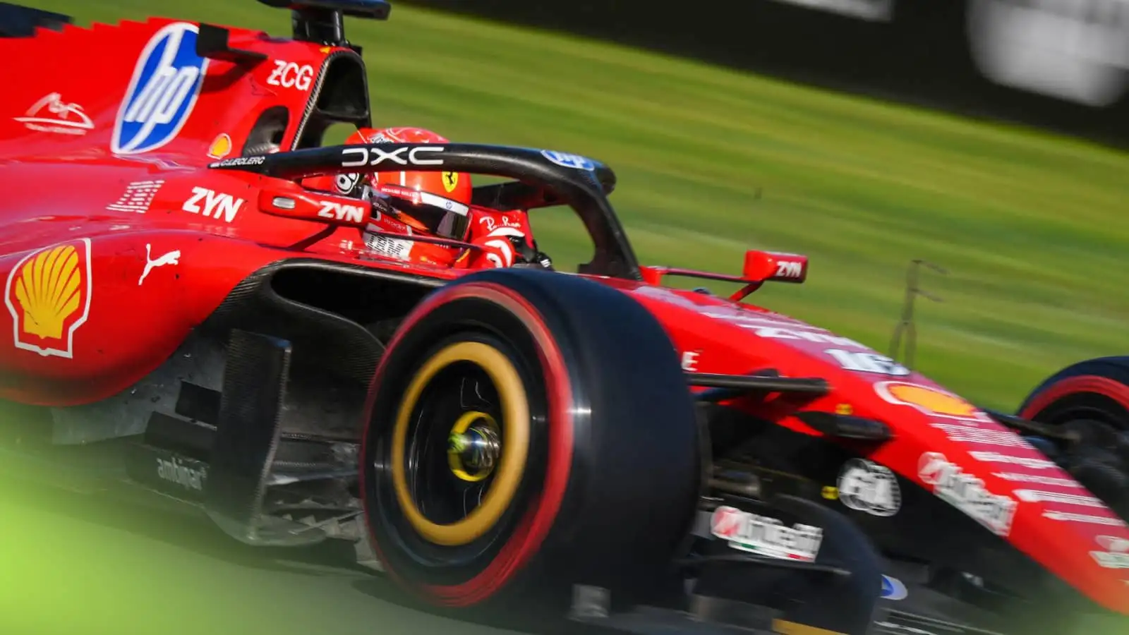 Photo: planetf1.com 2026 Italian GP: Red Flag After Charles Leclerc Crashes Out