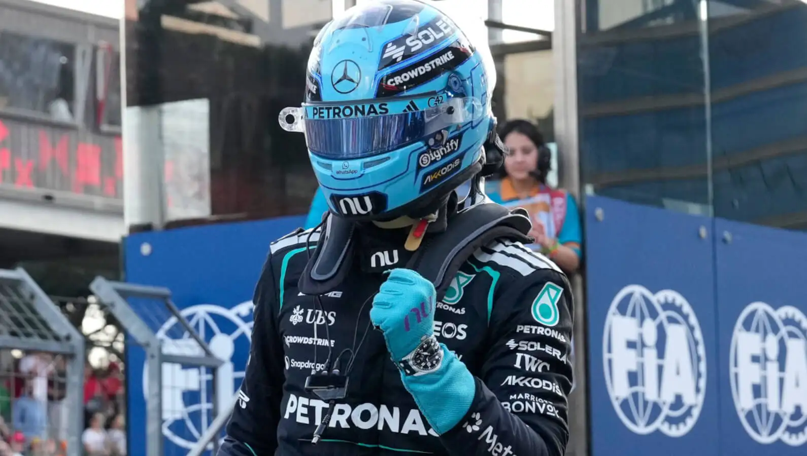 George Russell Triumphs in Azerbaijan GP Amid Controversy