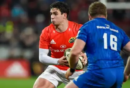 Joey Carbery gets first Munster start since January 2020