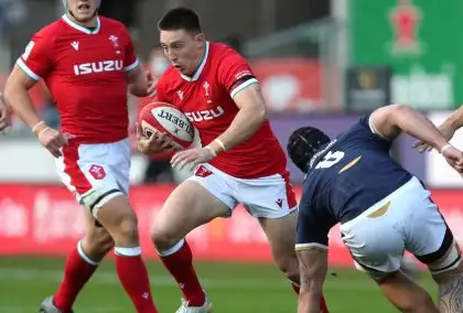 Wales wing Josh Adams urges fans to stick with them