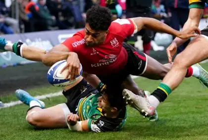 Champions Cup: Ulster book knockout spot after beating Northampton while Bordeaux-Begles thump Scarlets