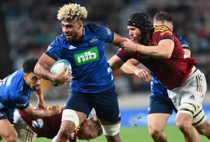 Hoskins Sotutu: Rising star pens new deal with the Blues and New Zealand Rugby