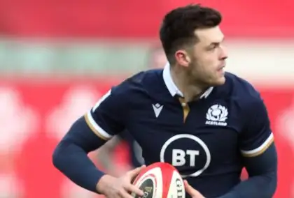 Scotland: Blair Kinghorn starts at fly-half with former Aussie Jack Dempsey on the bench