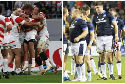 Who’s hot and who’s not: Japan impress against All Blacks, landmarks for star duo but Scotland v Australia disappoints