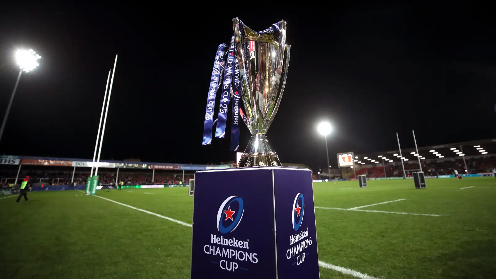 Champions Cup trophy.