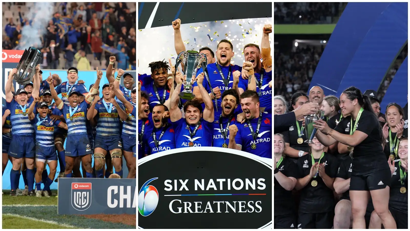 Seven moments of 2022: Split of Stormers, France and Black Ferns lifting trophies