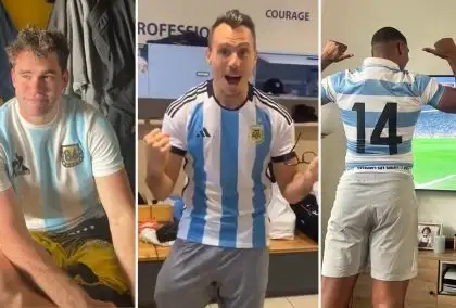 FIFA World Cup: How Argentine rugby players celebrated famous victory over France